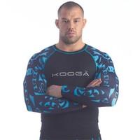 KOOGA maori power shirt [black/blue]-Large