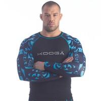 KOOGA maori power shirt [black/blue]-Medium