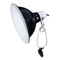 Komodo Dome Clamp Lamp Fixture 21cm Black