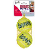 kong airdog squeakair ball large 2 pack