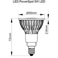 kosnic 5w powerspot led par16 warm white