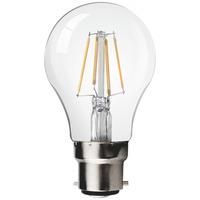 Kosnic 4.5W Clear Filament GLS - Warm White (BC/B22)