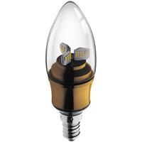 kosnic 55w ktc dimmable led bronze candle warm white sese14