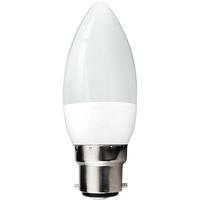 kosnic 4w reon led frosted candle warm white bcb22