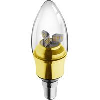 Kosnic 5.5W KTC LED Candle - Brass SBC/B15