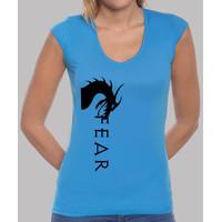 kooltime fear shirt woman