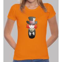 kokeshi orange shirt mad hatter