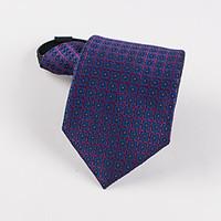 korean lazy pattern business man zipper tie