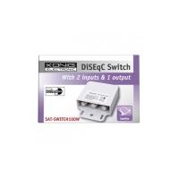 Konig High Quality DiSEqC Switch 4/1 Brand New Sealed - 200w