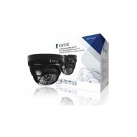 Konig Security Dome Camera 700 TVL Black with 18m Cable
