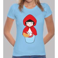 kokeshi shirt red riding hood