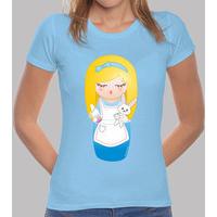 kokeshi shirt alice in wonderland