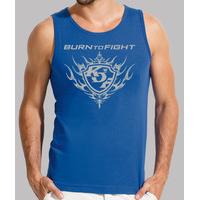 kof burn to fight (gray) sports jersey