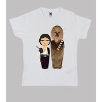 kokeshis han solo and chewbacca