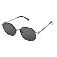 Komono Sunglasses The Monroe Silver Black S2504