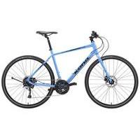 kona dew plus 2017 hybrid bike blue 55cm