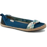 Komodo Bow Tie Ballet Pumps - Blue