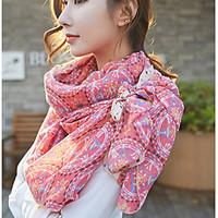 korea cotton and linen retro scarf shawl thin long rectangle womens be ...