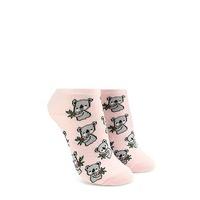 Koala Print Ankle Socks