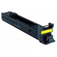 konica minolta a0dk252 yellow remanufactured high capacity laser toner ...