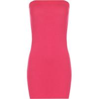 konata basic boobtube bandeau mini dress cerise