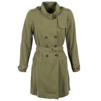 Kookaï LETZI women\'s Trench Coat in green