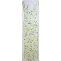 Kookai, size M yellow and blue floral dress