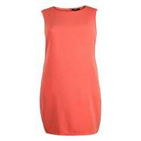 Koko Salmon Sleeveless Pencil Dress