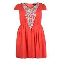 Koko Lace Trim Skater Dress - L37