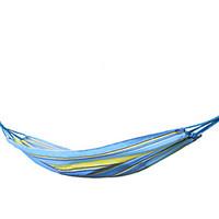KORAMAN Outdoor Single Hammock Lightweight Breathable Oxford Cloth with Rope and Bag