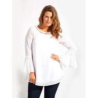 Koko White Embroidered Blouse