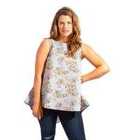 koko butterfly print vest