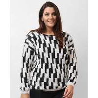 koko geometric jumper