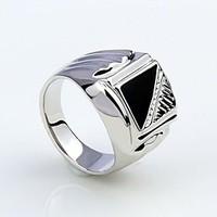 Korean Style Enamel Men\'s Statement Ring Jewelry Christmas Gifts