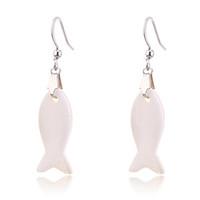 Korean Fashion Multi-Shape Natural Shell Silver Plated Earrings