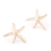 Korean Fashion Sweet Personality Starfish Earrings Mermaid