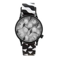 komono watches winston x happy socks black