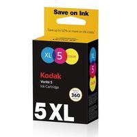 kodak verite 5 xl colour original high capacity ink cartridge alt1uk