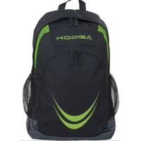 Kooga Essentials Backpack Black/Lime
