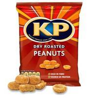 KP Nuts 50g Dry Roasted Peanuts Pack 24 38519