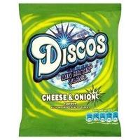 Kp Discos Cheese & Onion Crisps 24 X 28G