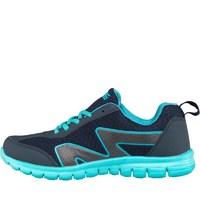 KP85 Womens Trainers Navy Aqua