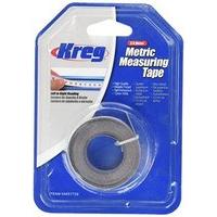 Kreg Self-adhesive Measuring Tape Metric L-r 3.65m (12\' Kms7729 L-r
