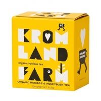 Kromland Rooibos Honeybush Organic Tea (40 Bags x 4)