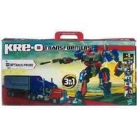 kre o transformers optimus prime with twin cycles toy
