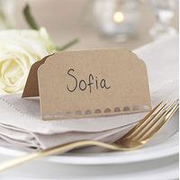 Kraft Place Cards - 10 Pack