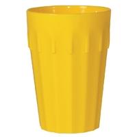 kristallon polycarbonate tumblers yellow 142ml pack of 12