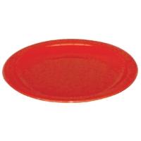 Kristallon Polycarbonate Plates Red 230mm Pack of 12