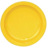 Kristallon Polycarbonate Plates Yellow 172mm Pack of 12