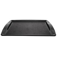 Kristallon Handled Fast Food Tray Black 420mm